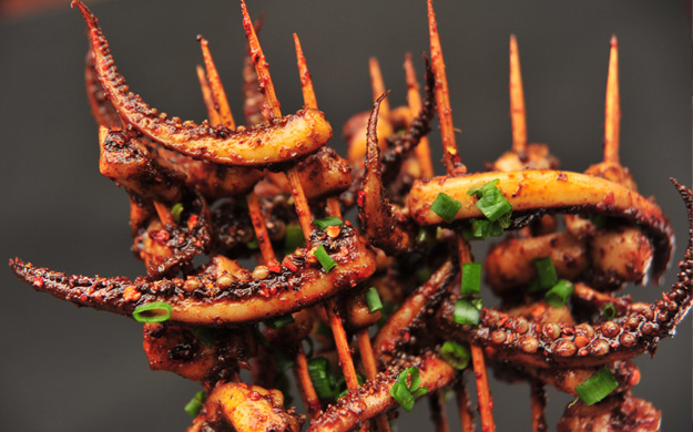 燊记石烤鱿鱼加盟