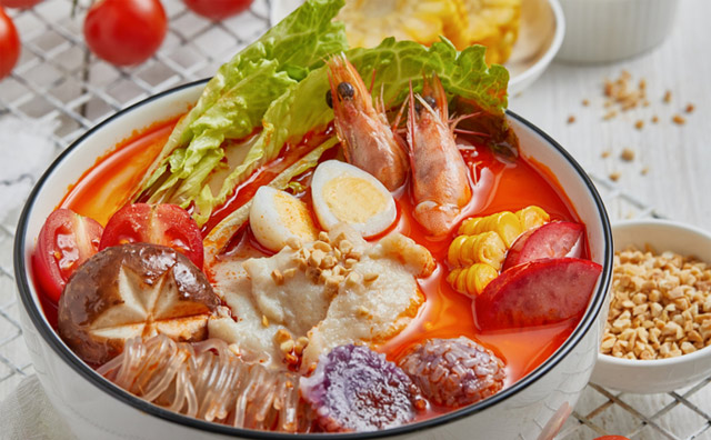 骨汤麻辣烫教您麻辣烫店如何或者更多的客流量