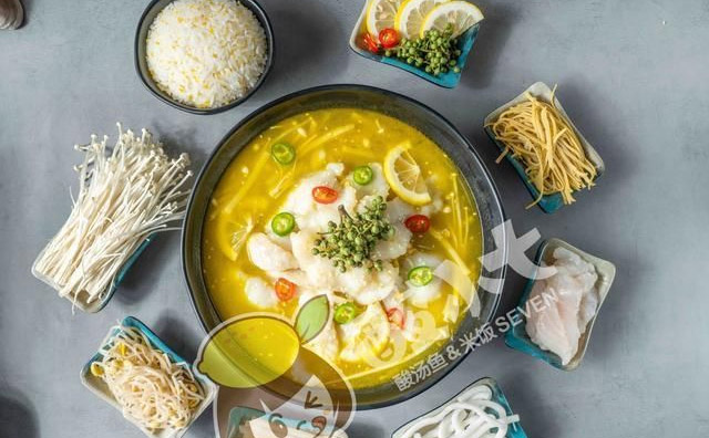 酸小七果味酸菜鱼，20平米起创业开店