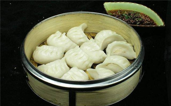 小良淀藕乡蒸饺，丝丝入味褶褶含香