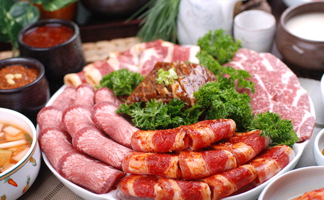 韩国烤肉加盟菜品