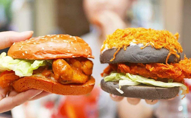嗨丘汉堡，新概念西式快餐营养均衡合理膳食