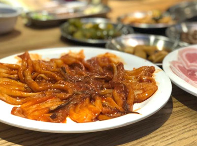 韩式烧烤加盟菜品